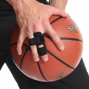 1PCS Дишаща шина за пръсти Миеща се против хлъзгане Професионални пръсти Guard Bandage Protector за баскетболен волейбол