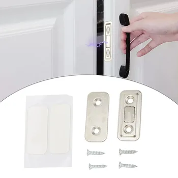 2pcs/Set магнитен шкаф хваща магнит врата спира врата по-близо с винт за килер шкаф мебели хардуер