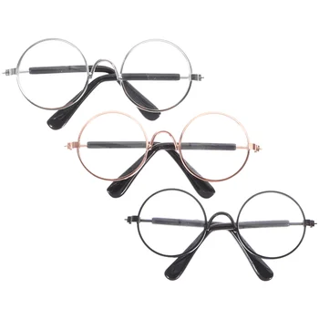 3Pcs Прекрасна фигура очила стилни очила подпори очарователни фигура очила
