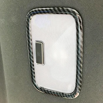 ABS въглеродни влакна за Hyundai Kona Encino 2018 2019 кола задно четене абажур капак подстригване стикер кола стайлинг аксесоари 1бр