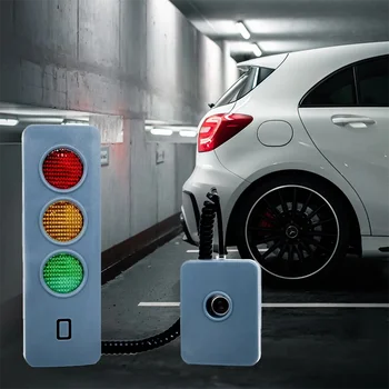 Auto паркинг система против сблъсък разстояние стоп помощ с три цвята светлина паркинг предупреждение аларма регулируема батерия