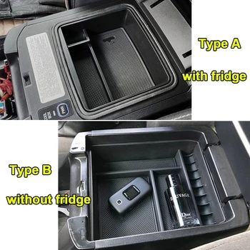 Car Armrest Storage Box Center Console Tray Pallet For Toyota Land Cruiser Prado J120 J150 Lexus GX460 GX470 2004-2019 2020 2021