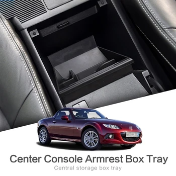 Car Center Console кутия за съхранение на Mazda MX-5 MX5 2006 ~ 2014 Авто интериор централен организатор съхранение контейнер тава аксесоари