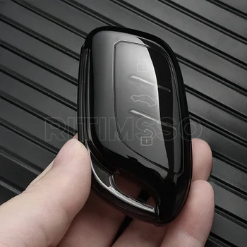 Car Remote Key Case Shell Cover for MG ZS HS 5 6 EZS Soft Transparent TPU Car Key Case for Roewe RX8 RX5 RX3 I6 I5 Аксесоари