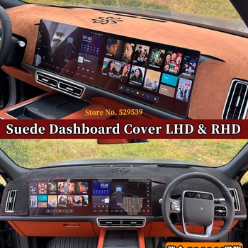 Car Suede Dashmat Автомобилно табло Cover Dash Mat Anti-UV аксесоари за LIXIANG L7 L8 L9 2022 2023 2024