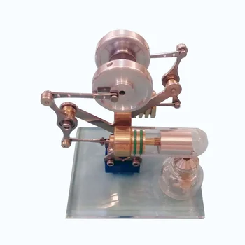 DIY миниатюрен баланс Модел на двигателя на Стърлинг Наука за двигателя с външно горене Експериментална играчка