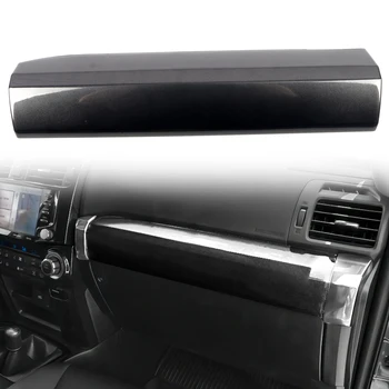 Fit For Toyota 4Runner 2014-2022 Аксесоари за кола ABS Metallic Black Center Control Dashboard Cover Trim 1PC LHD!