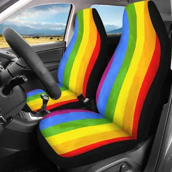 Gay Pride Flag Car Seat Covers, Gay Pride Car, Gay Car Accessories, Lgbt Car, Gay Pride Decor, Car Accessories For Women, Interi