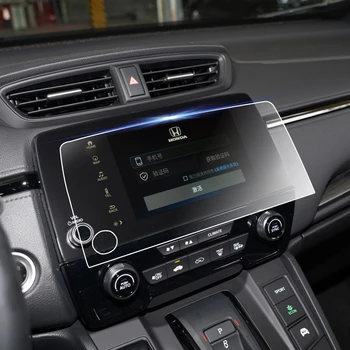 GPS навигационен екран стоманен защитен филм за Honda CR-V CRV 5th 2017 2018 2019 2020 Контрол на LCD екран стикер кола стайлинг