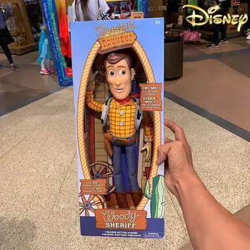 Hot Disney Toy Story 4 Talking Woody Buzz Jessie Rex Екшън фигури Аниме декорация колекция фигурка играчка модел деца подарък