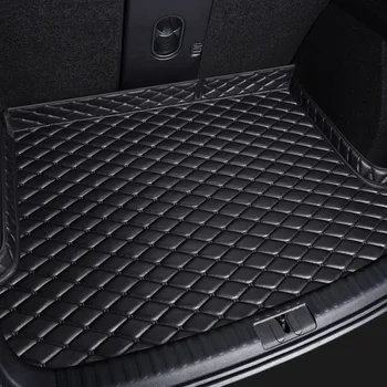 PU кожени стелки за багажник за кола по поръчка за Ford Edge 2015-2022 2009-2014 S-MAX 2007-2016 Интериорни детайли Аксесоари за кола Килим