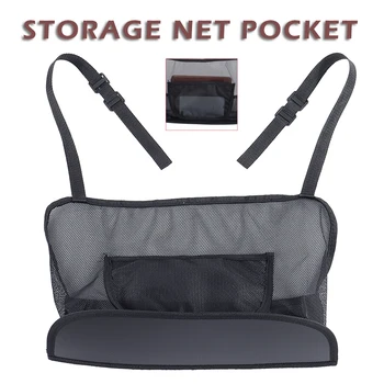 Storage Mesh Net Универсална седалка за кола Страничен джоб чанта Организатор Интериорни аксесоари за подреждане