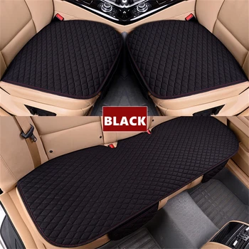 WZJ Fiber Flax Универсална седалка за кола Покрива Протектор Седалки Подложка за Buick Regal LaCrosse Verano Encore Envision Enclave ALL