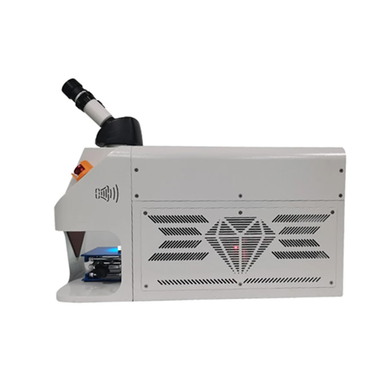 ND YAG лазерна машина за заваряване на бижута MINI лазерно запояване с CCD система за управление Микроскоп за златен сребърен верижен пръстен . ' - ' . 1