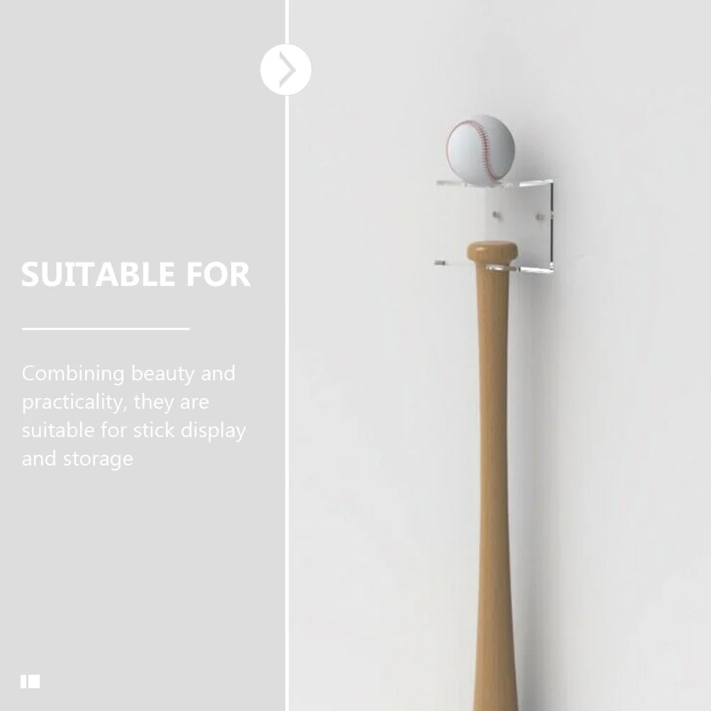 1 Комплект творчески прилеп стойка бейзбол прилеп багажник показва . ' - ' . 2