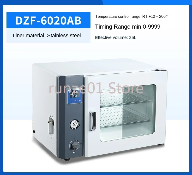 DZF-6020AB електрическа термостатична сушилня Лабораторен индустриален цифров дисплей взрив малка стоматологична вакуумна фурна . ' - ' . 0