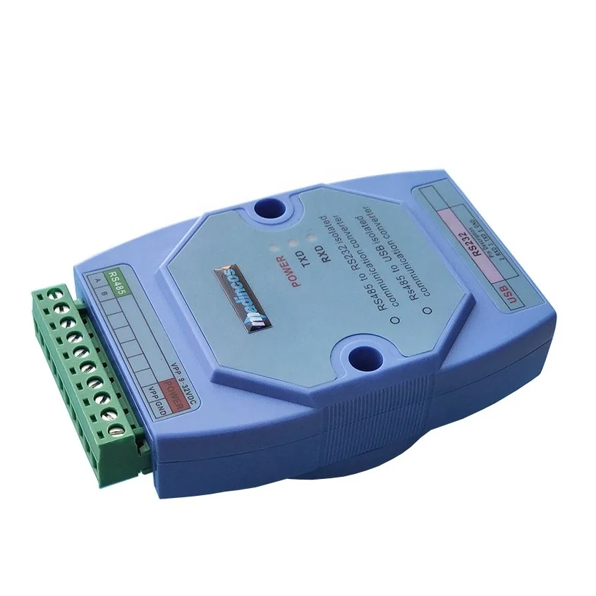 MSC820: Индустриален DIN35 изолиран RS485 RS232 USB сериен комуникационен конвертор със стандартен Modbus RTU протокол . ' - ' . 2
