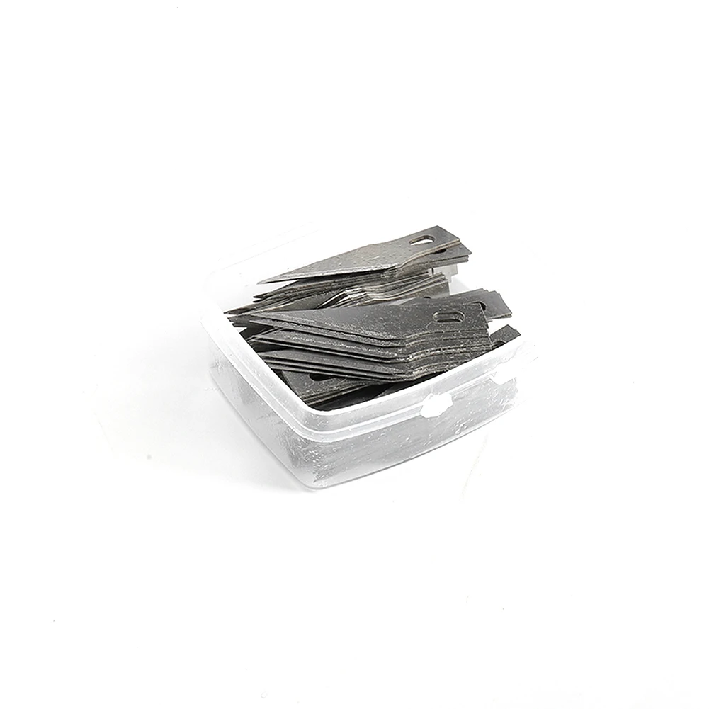 50pcs #11 ScalpelНожчета от неръждаема стомана гравиране метал дърворезба ножЗамяна занаятчийски остриета . ' - ' . 1