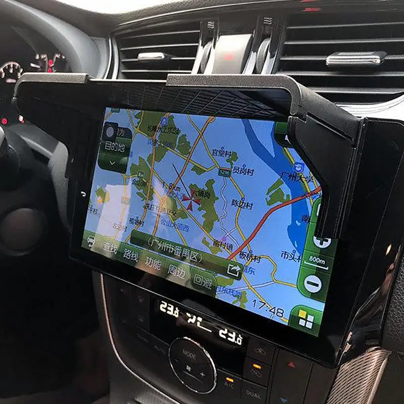 Автомобилна GPS навигация Сенник Visor Cover Универсален автоматичен GPS Защита от щит против отблясъци Vision Auto Interior Rational . ' - ' . 2