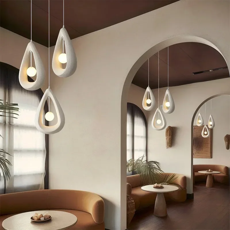 Nordic Ретро полилеи LED висулка светлини лампа за ресторант хол проучване lustres para sala de jantar lustre salon . ' - ' . 4