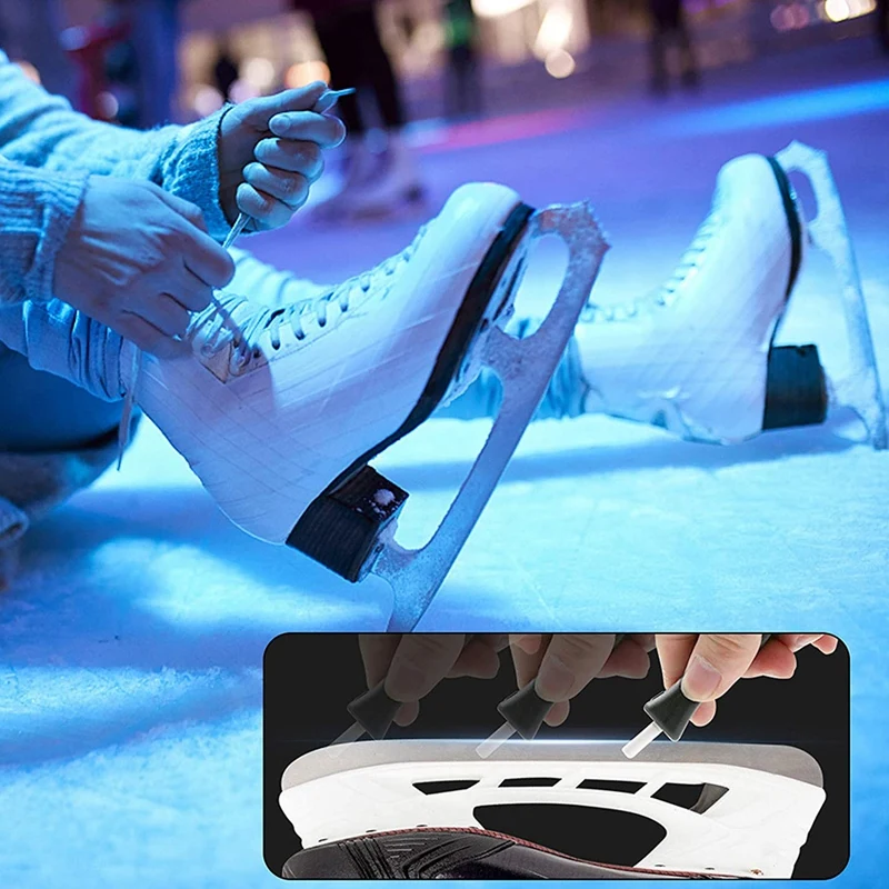 2 бр. Точило за кънки за кънки, Заточване на остриета за кънки за кънки на лед, Ръчно скейт острилка Чудесно за кънки . ' - ' . 5