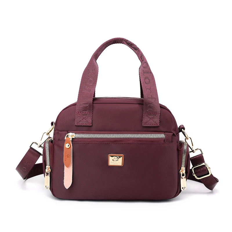 Мода Дамска чанта за рамо Найлон Женска чанта Висококачествена момичета Пътуване Crossbody чанта Tote Messenger чанта Луксозни чанти горещи . ' - ' . 0
