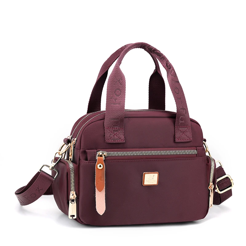 Мода Дамска чанта за рамо Найлон Женска чанта Висококачествена момичета Пътуване Crossbody чанта Tote Messenger чанта Луксозни чанти горещи . ' - ' . 1