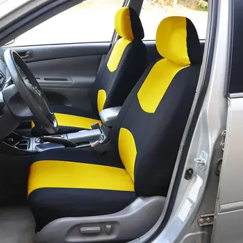 Автомобили Калъфи за седалки Пълно покритие на столчето за кола Универсално прилягане Интериорни аксесоари Протектор Цвят Сив автомобилен стайлинг Дропшипинг