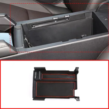 Автомобилна вътрешна кутия за съхранение Контейнер Организатор Телефон ръкавица подлакътник кутия аксесоари за Mazda 3 2020