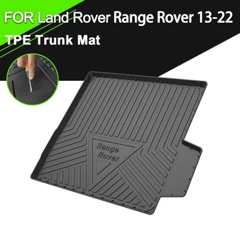 Автомобилна задна подложка за багажник TPE водоустойчиви неплъзгащи се гумени аксесоари за товарни лайнери за Land Rover Range Rover 2013-2022