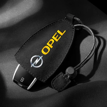 Автомобилна кожена кутия за ключове Издърпайте джобния ключодържател за Opel Astra G H J F K Insignia Vectra C D Zafira B Antara Аксесоари