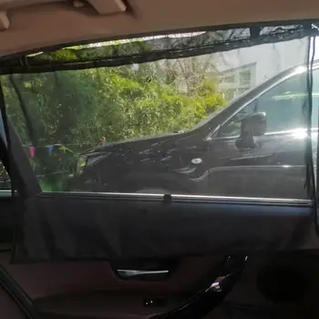 Автомобилна слънчева завеса Анти UV сенник Страничен прозорец на автомобила Слънцезащита Завеса Авто интериорни части аксесоари