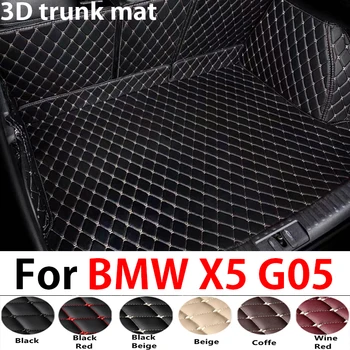 Високо качество! Пълен комплект стелки за багажник за BMW X5 G05 2020 водоустойчиви подложки за товари килими за обувки за X5 2019