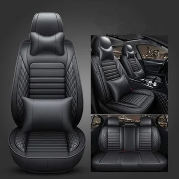 Добро качество! Пълен комплект калъфи за столчета за кола за Proton X50 2023-2021 издръжлива удобна дишаща възглавница за еко седалка, Безплатна доставка