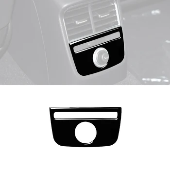 за Audi A3 2014 2015 2016 2017 2018 2019 Задна седалка запалка декорация подстригване стикер черен автомобил интериорни аксесоари