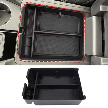 За Honda Pilot 2023 2024 ABS Car Center Control Armrest Box Кутия за съхранение Мобилен телефон тава Интериор модификация аксесоари