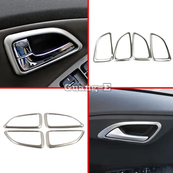 За Hyundai IX35 2010 2011 2012 2013 2014 2015 2016 2017 ABS / стомана кола вътрешна врата купа капак подстригване подлакътник интериорни аксесоари
