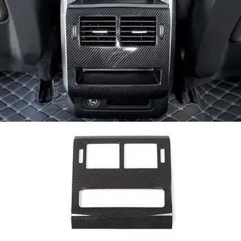 За Land Rover Range Rover Sport 2014-2017 автомобил ABS въглеродни влакна текстура конзола задна климатизация отдушник изход капак рамка тапицерия