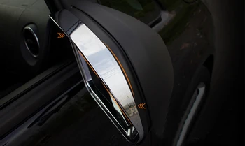 За Mercedes-Benz Vito (W447) 2014 2015 2016 2017 2018 ABS хром опашка задно огледало дъждоустойчив капак слънце козирка рамка капак 2бр