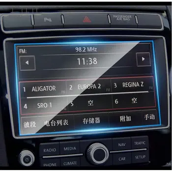 За Volkswagen Touareg 2011-2018 Закалено стъкло LCD дисплей против надраскване защитно фолио 6.5 инчов 8 инчов GPS навигационен филм