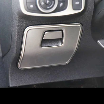  Капак на панела на жабката за съхранение на автомобили за Ford Focus 2019 2020 2021 Mk4 интериорни аксесоари Стикер за странични части на водача