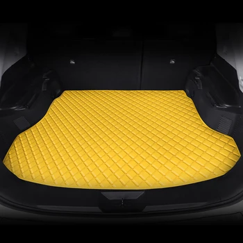 Кожени стелки за багажник за кола по поръчка за Kia Sportage 2007-2016 Висококачествени интериорни аксесоари против мръсен протектор Тава за товари