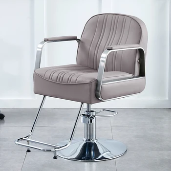 Козметичен въртящ се стол Професионален грим Lashists Салон за красота Стол Естетичен стилист Behandelstoel Barber Furniture LJ50BC