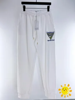 Нов хип-хоп нов тенис клуб Казабланка Sweatpants за мъже жени бродерия джогър шнур панталони с етикет
