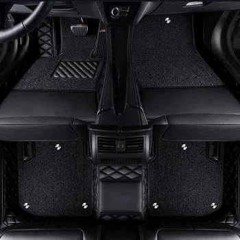 Персонализирани стелки за кола за Audi Audi Q7 2016-2019 5 Seat Интериорни детайли Аксесоари за кола Двуетажни подвижни