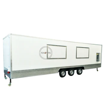  персонализирано 8-метрово ремарке за храна DOT CE одобрено мобилно снек храна Вендинг количка за вечеря камион с пълна кухня