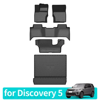 Подови стелки за Land Rover Discovery 5 ляв рул подложка TPE водоустойчиви аксесоари за кола 5/7 седалка