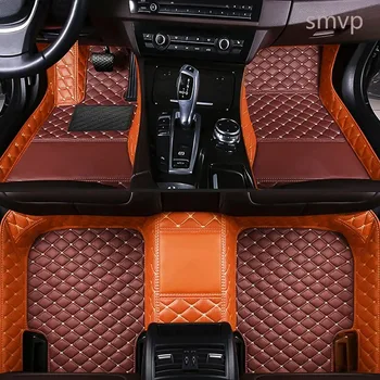 Стелки за кола за Acura MDX 2018 2017 2016 2015 2014 (5 места) Авто интериорни аксесоари Персонализирани водоустойчиви килими за крака Продукти
