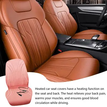 Столче за кола възглавница стол възглавница отопляема седалка възглавница за кола Universal Fit с бързо отопление прегряване защита отопление подложки