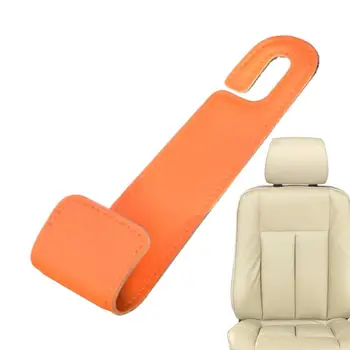 Столче за кола Облегалка за глава куки Кожен заден закачалка Държач за съхранение Организатор Заден багажник за портмонета Чанти Интериорни аксесоари